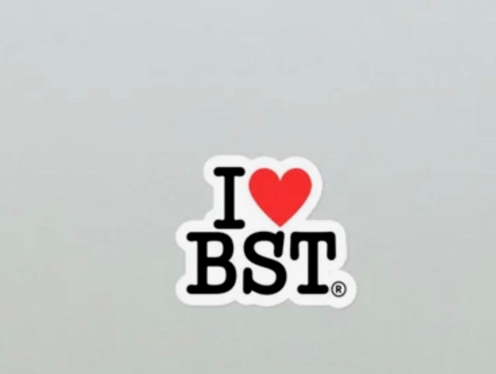 I LOVE B$T Vinyl Decals